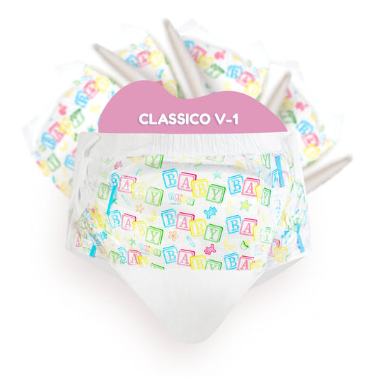 Classico Landing Zone Print Diapers
