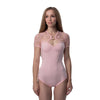 Ciao Bella Mesh Amore Onesie in Pink